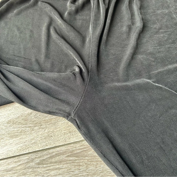 Jostar Elastic Waistband Draped Jersey Wide Leg Pants Made in USA - Picture 5 of 11